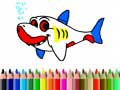 Gioco Back To School: Shark Coloring Book