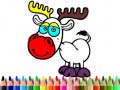 Gioco Back to School: Deer Coloring Book