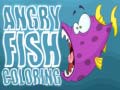 Gioco Angry Fish Coloring 