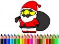 Gioco Back To School: Santa Claus Coloring