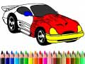 Gioco Back To School: Muscle Car Coloring