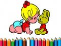 Gioco Back To School: Aby Girl Coloring