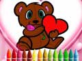 Gioco Animals Valentine Coloring