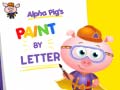 Gioco Alpha Pig`s Paint By Letter