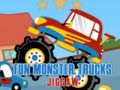 Gioco Fun Monster Trucks Jigsaw