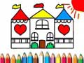Gioco Doll House Coloring Book