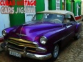 Gioco Cuban Vintage Cars Jigsaw