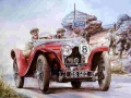 Gioco Painting Vintage Cars Jigsaw Puzzle 2