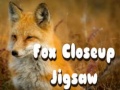 Gioco Fox Closeup Jigsaw
