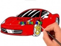 Gioco Racing Cars Coloring book