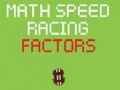 Gioco Math Speed Racing Factors
