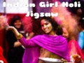 Gioco Indian Girl Holi Jigsaw
