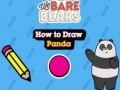 Gioco We Bare Bears How to Draw Panda