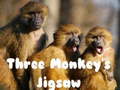 Gioco Three Monkey's Jigsaw