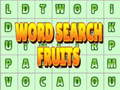 Gioco Word Search Fruits