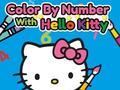 Gioco Color By Number With Hello Kitty