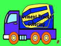 Gioco Cement Trucks Coloring
