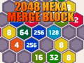 Gioco 2048 Hexa Merge Block