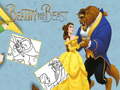 Gioco Beauty & the Beast Coloring Book