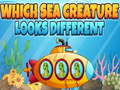 Gioco Which Sea Creature Looks Different