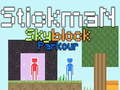 Gioco Stickman Skyblock Parkour