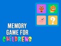 Gioco Memory Game for Childrens