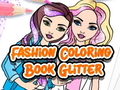Gioco Fashion Coloring Book Glitter