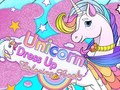 Gioco Unicorn Dress Up Coloring Book