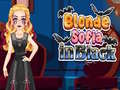 Gioco Blonde Sofia In Black