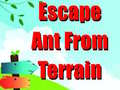 Gioco Escape Ant From Terrain
