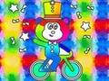 Gioco Coloring Book: Monkey Rides Unicycle