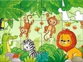 Gioco Jigsaw Puzzle: Animals In The Jungle