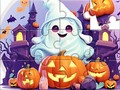 Gioco Jigsaw Puzzle: Halloween Cute Ghost