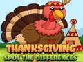 Gioco Thanksgiving Spot the Difference