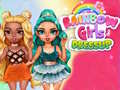 Gioco Rainbow Girls Dress Up Challenge