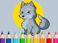 Gioco Coloring Book: Wolf