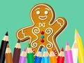 Gioco Coloring Book: Gingerbreads