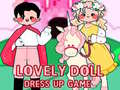 Gioco Lovely Doll Dress Up Game 