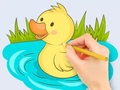 Gioco Coloring Book: Baby Duck Swim