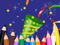 Gioco Coloring Book: Happy New Year