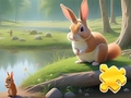 Gioco Jigsaw Puzzle: Rabbit And Squirrels