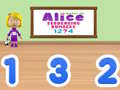 Gioco World of Alice  Sequencing Numbers