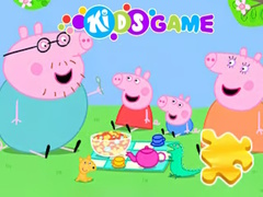 Gioco Jigsaw Puzzle: Peppa Pig Family Picnic