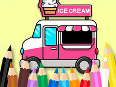 Gioco Coloring Book: Ice Cream Car