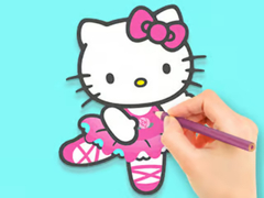 Gioco Coloring Book: Hello Kitty Dancing