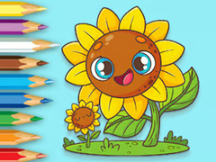 Gioco Coloring Book: Sunflowers