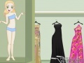 Gioco Shop N Dress Food Roll Game: One Shoulder Dress