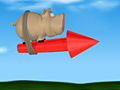 Gioco Pig on the Rocket