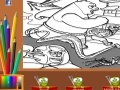 Gioco Kung Fu Panda Coloring Game