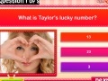 Gioco Quiz - Do you know Taylor Swift?